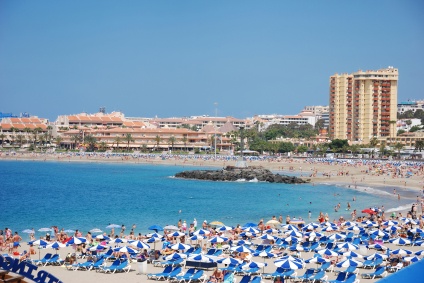 Strand von Los Cristianos, Teneriffa