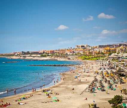 Sandstrand - Playa de Las Amеricas, Teneriffa